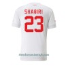 Camiseta de fútbol Suiza Xherdan Shaqiri 23 Segunda Equipación Mundial 2022 - Hombre